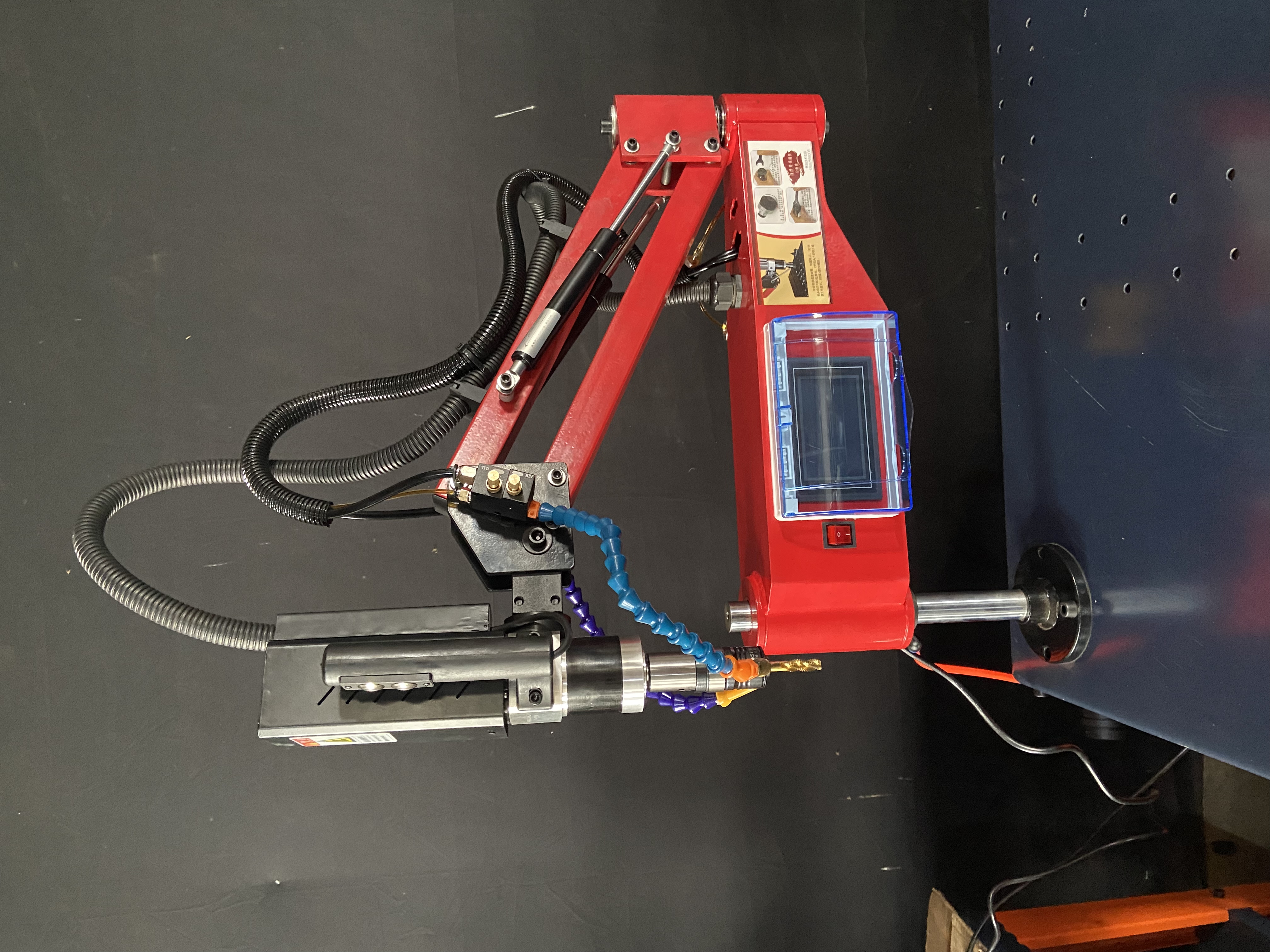 Automatic Servo Motor Universal M10 M12 M16 M20 M24 M36 Electric Tapping Machine with Touch Screen
