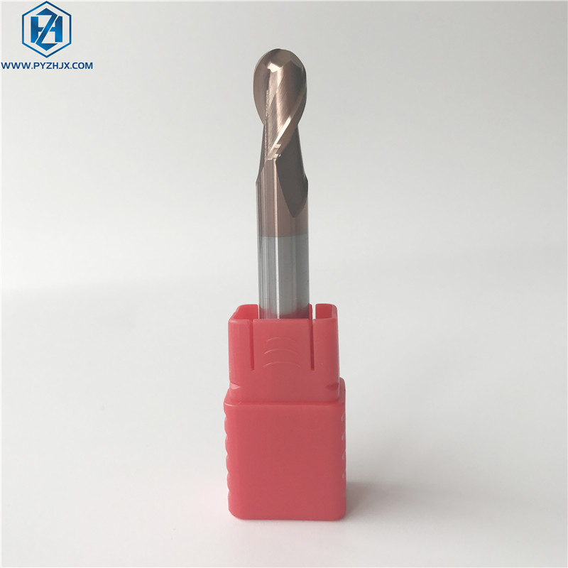 Solid Carbide 2/3/4 Flutes Ball Nose End Mill